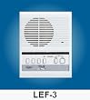 AIPHONE Model LEF-3 3-Call Master, Surface Mount