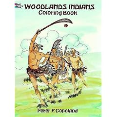 Woodlands Indians Coloring Book (Dover Coloring Books)