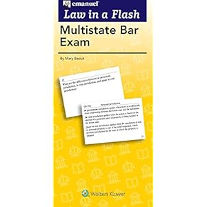 Multistate Bar Exam Flash Cards