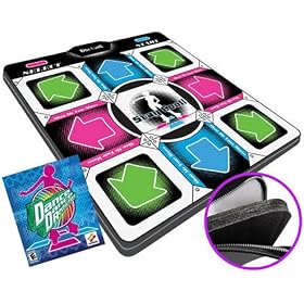 Dance Dance Revolution Super Deluxe Pad (PC, PS, PS2) with bundle Konami Dance Dance Revolution CD [PC, Win]