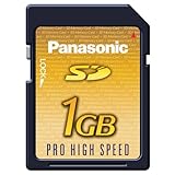 PANASONIC rp-skd01gu1a 1GB Secure Digital (SD) Memory Card
