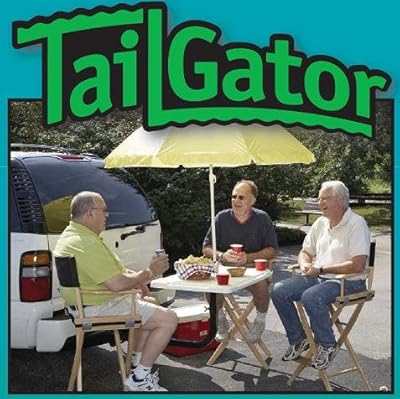 TailGator Tail Gate Hitch-Mounted Tailgating Table