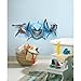 Disney Pixar Blue Finding Nemo Sharks Giant Peel and Stick Wall Decals by RoomMates, RMK2558GM