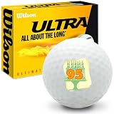95th Birthday Wilson Ultra Ultimate Distance Golf Balls
