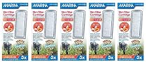Hagen 15-Pack Marina Slim Aquarium Water Filter with Zeolite Plus Ceramic Cartridge
