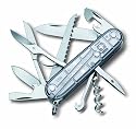 Victorinox Huntsman SilverTech, transparent silber