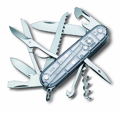 Victorinox Huntsman SilverTech, transparent silber