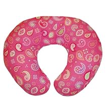 Boppy Paisley Slipcover- Pink Multi