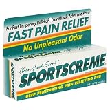Sportscreme Topical Anagesic  3 ounce (Pack of 4)