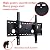 VideoSecu Tilt TV Wall Mount for Most 32"-65" LCD LED Plasma TV Flat Screen, Sturdy Steel Wall Plate Free HDMI Cable and 6" Bubble Level M43 from Videosecu