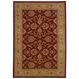 - Red Allure Floral Rug - 1'11x7'6 by -
