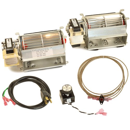 Variable Thermostat Controlled Dual Forced Air Blower 160