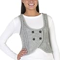 Juniors' Mossimo Supply Co. Double-Breasted Vest - Heather Gray