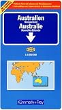 Australia & New Zealand - Political and Road Map, Folded (International Road Maps)