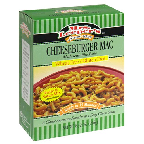 Mrs. Leeper's Cheeseburger Dinner, 8.32 Ounce Boxes (Pack of 12)