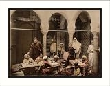Arab school of embroidery Algiers Algeria, c. 1890s, (L) Library Image
