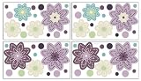 NoJo NoJo Plum Dandy Wall Decals, Purple