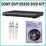 Sony DVP-SR200P/B 480p Progressive Scan DVD Player + Accessory Kit