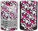 Skully Pink Design Protective Skin Decal Faceplate for Blackberry Curve 8300/ 8310/ 8320 Cell Phones