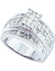 3.00CTW DIAMOND LADIES INVISIBLE RING