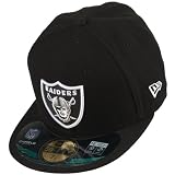 New Era Oakland Raiders Game NFL On-Field 59Fifty Cap - Black
