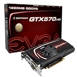 EVGA GeForce GTX 570 HD 1280 MB GDDR5 Dual PCI Express 2.0 DVI/HDMI/DisplayPort SLI Ready Graphics Card, 012-P3-1571-KR