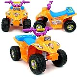 BSS - Lil RiderT 4 Wheeler Battery Operated Mini ATV - Orange