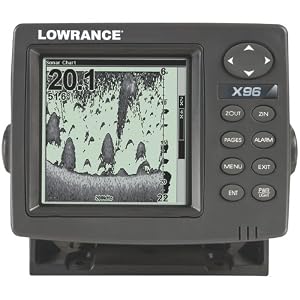 Lowrance X96 5-Inch Waterproof Fishfinder by Lowrance