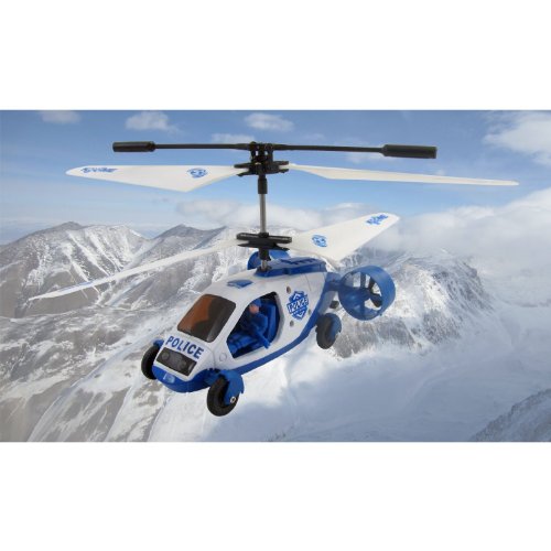 Sky Car Remote Control RC Helicopter Gyro 5 Channel Police Air Patrol Drive On eBay