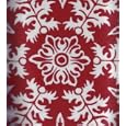 Martha Stewart Flannel Twin Sheet Set Flurry Red