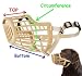 Basket Cage Dog Muzzle, Size 6, adjustable straps- Large