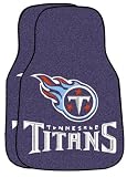 Fanmats NFL 2 - Pc. Carpet Car Mat Set, TENNESSEE TITANS