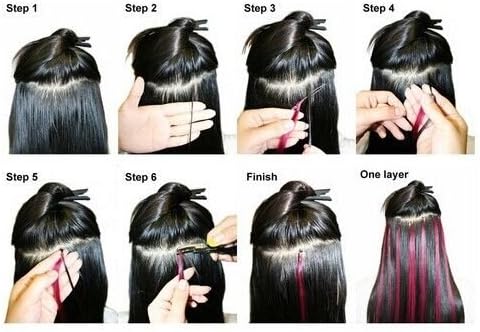 Loop Micro Ring Beads Tipped Remy Human Hair Extensions Color #8 light ash brown (22inch)