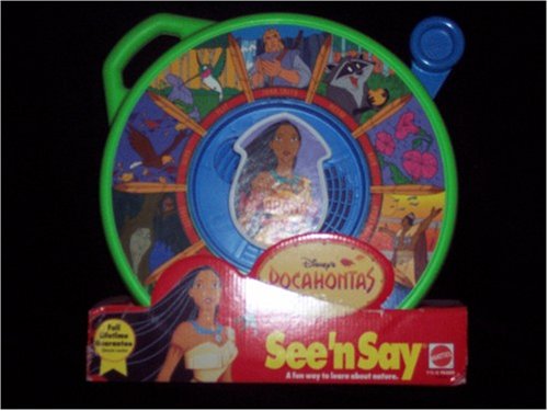 Pocahontas See 'n Say Talking Toy