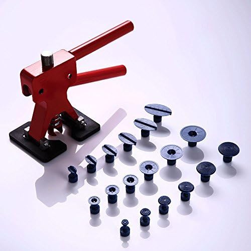 1 pc Dent Lifter red with 18 tabs kit - Glue Puller - PDR Tools - Paintless Dent Repair Hail Removal by GLISTONG