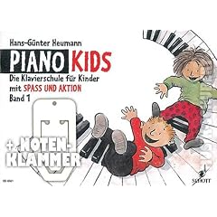 Piano Kids Band 1 inkl. praktischer Notenklammer - die Klavierschule f�r Kinder ab 6 Jahren mit SPASS UND AKTION (broschiert) von Hans-G�nter Heumann (Noten/Sheetmusic)
