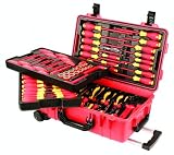 80 Pc Electricians Insulated Tool Set w/ Deluxe Storage, Wiha 32800