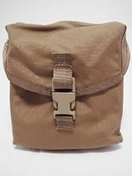 Official US Military MOLLE II 200 Round SAW Gunner Mag Utility Pouch Coyote