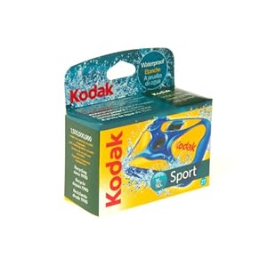 Kodak Sport Disposible Camera 27 Exposure Waterproof up to 50 feet