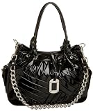 High Fashion Seamed Satchel