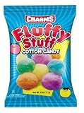 Fluffy Stuff Cotton Candy, 2.5-Ounce Bags (Pack of 12)