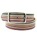 Paul Smith multi stripe leather belt PS1641