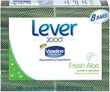 Lever 2000 Moisturizing Bar, Fresh Aloe, 4.5-Ounce Bars in 8-Count Packages (Pack of 9)