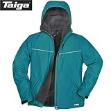 TAIGA Chillstopper 'Reg.' - Women's Fleece Lined Jacket Windbreaker, Color Teal, MADE IN CANADA