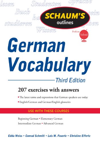 Schaum's Outline of German Vocabulary, 3ed (Schaum's Outlines)