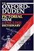 The Oxford-Duden Pictorial Thai & English Dictionary
