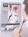 Kitchen & Housewares : Fog-free Shower Mirror W/led Light and Clock