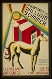 GIANT WPA Wall Sticker of: Paintings by William Sommer