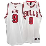 Luol Deng White adidas NBA Authentic Chicago Bulls Jersey