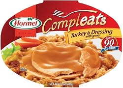 Hormel Compleats Turkey & Dressing, 10-Ounce Microwavable Bowls (Pack of 6)